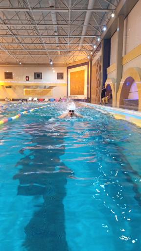 عکس اموزش شنا اسدی