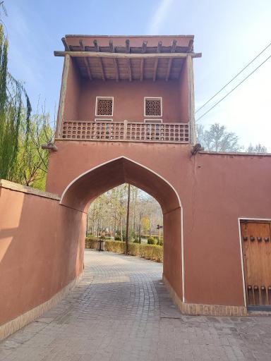 عکس ماکت روستای ابیانه