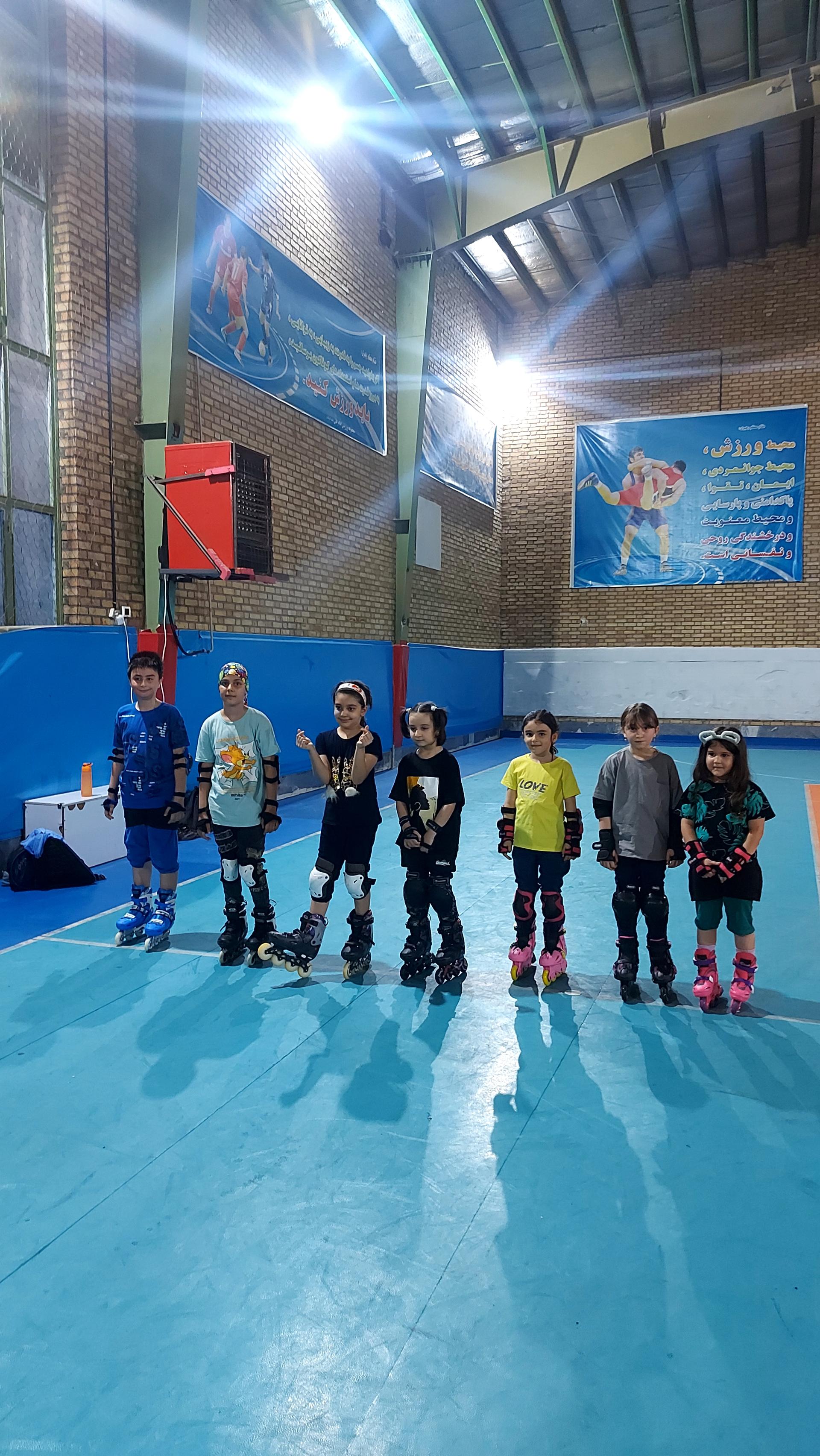 عکس اسکیت عرفان