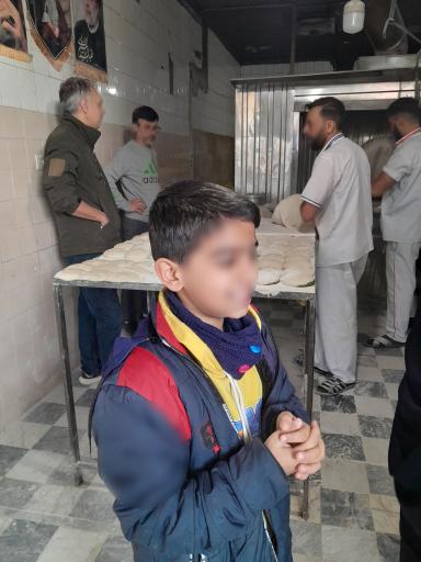 عکس نانوایی لواش