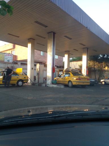 عکس پمپ گاز CNG تختی