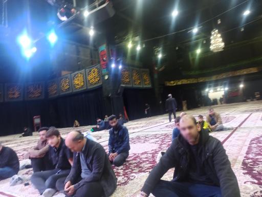 عکس حسینیه آیت الله هاشمی شاهرودی