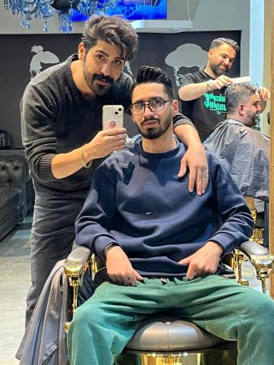 عکس آرايشگاه مردانه میثم 