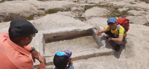 عکس حوضچه دختر گبر