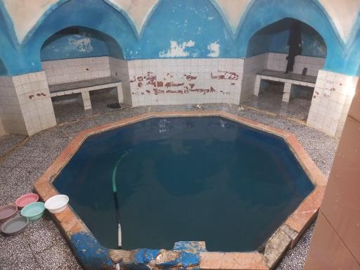 عکس گرمابه تاریخی شاه عباسی