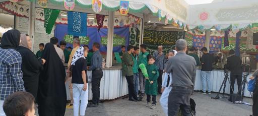 عکس چایخانه حضرت قاسم ابن الحسن