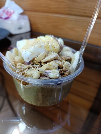 عکس آبمیوه و بستنی آلبالو