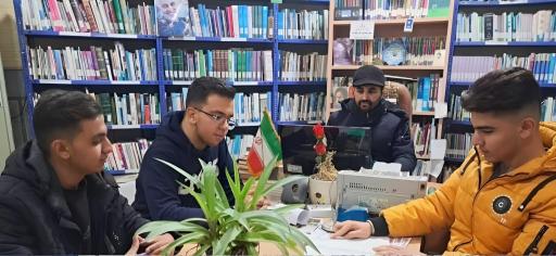 عکس کتابخانه آیت الله مولوی