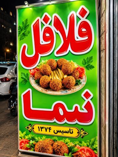 عکس فلافلی نیما