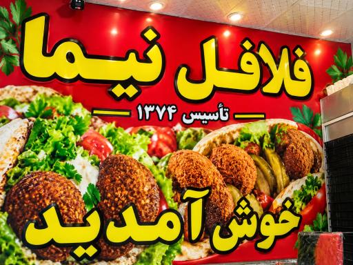 عکس فلافلی نیما