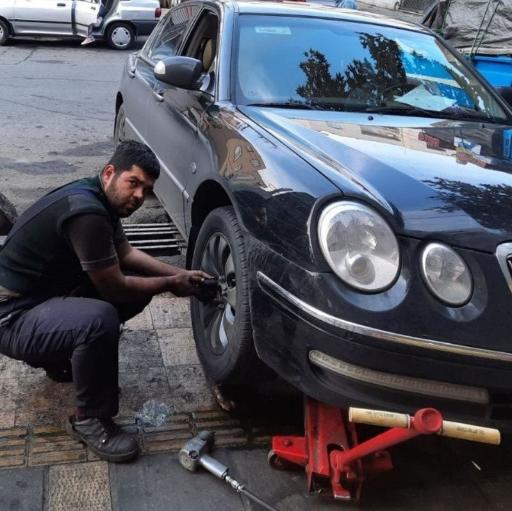 عکس تعمیرگاه قصر شیرین