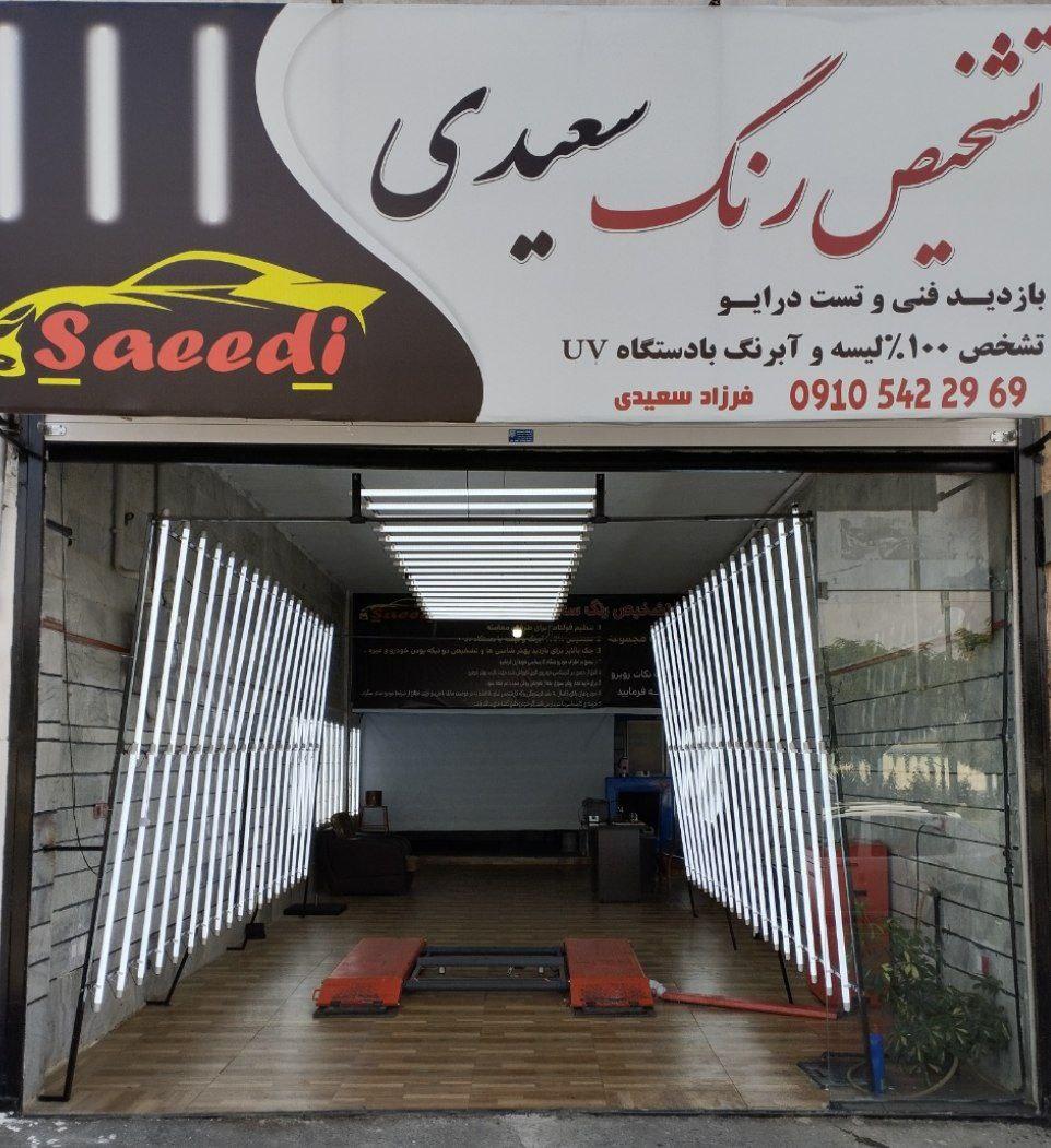 عکس تشخیص رنگ سعیدی