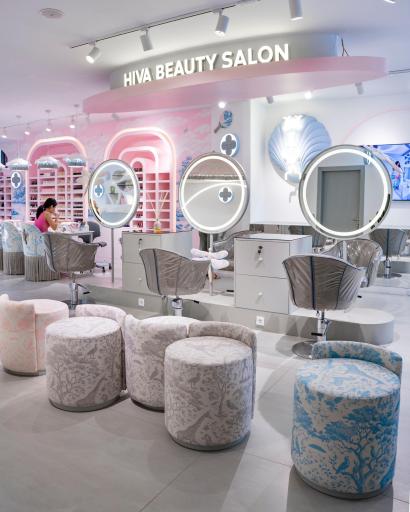 عکس سالن زیبایی هیوا