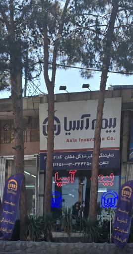 عکس بیمه آسیا نمایندگی گل فشان
