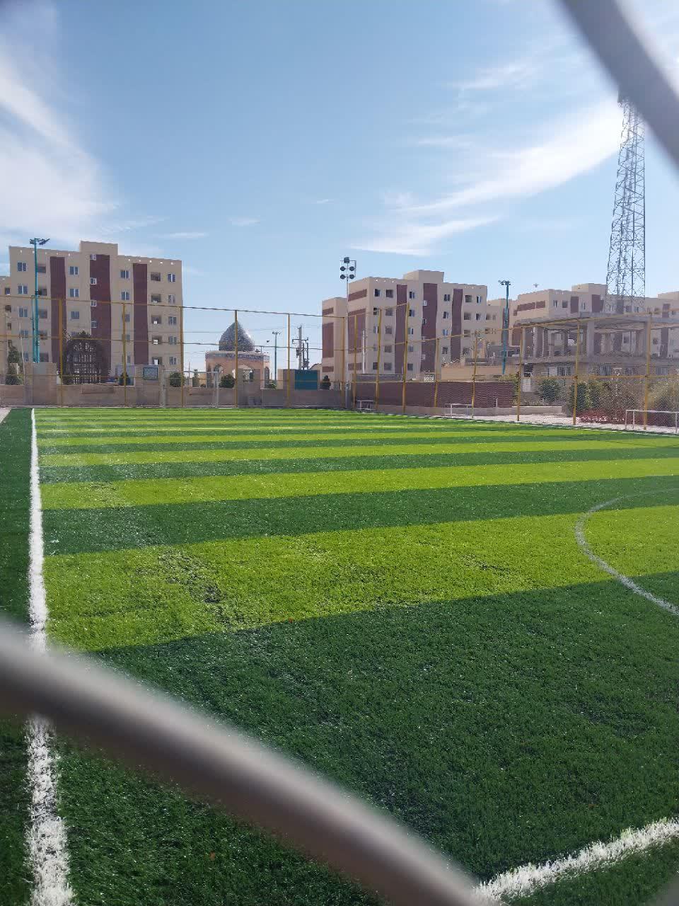عکس زمین چمن فوتبال