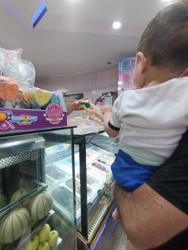 عکس بستنی تک