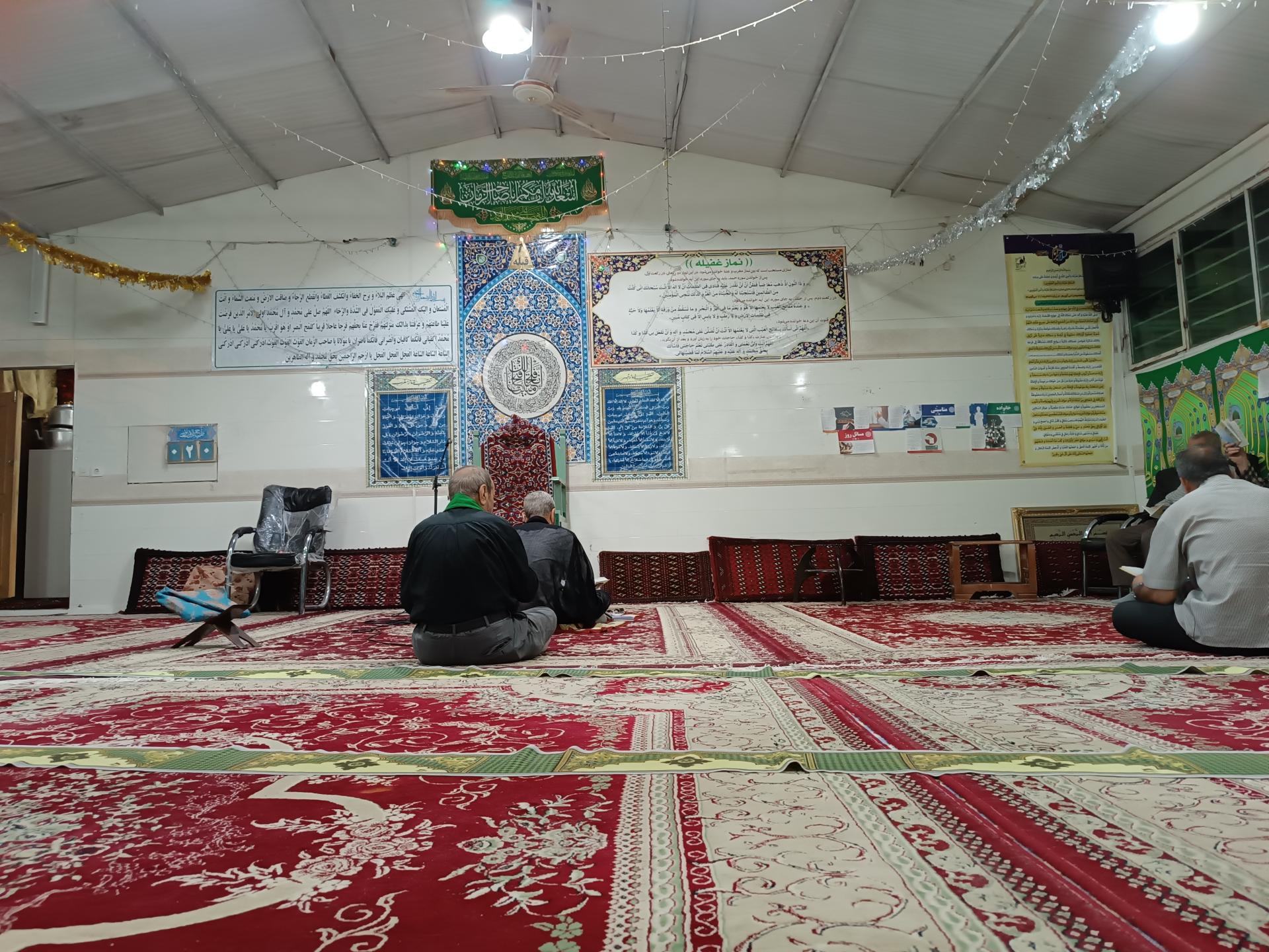 عکس مسجد و حسینیه غدیر بابا علی ۷