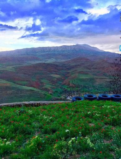 عکس قله آق داغ