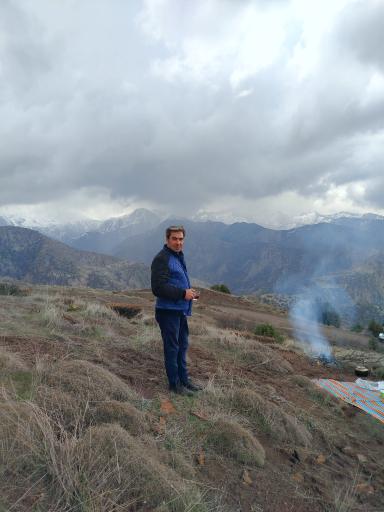 عکس قله آق داغ