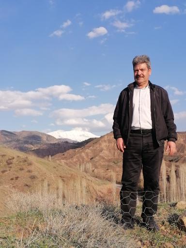 عکس قله آق داغ