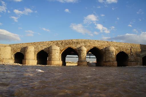 عکس پل تاریخی علی بن حمزه