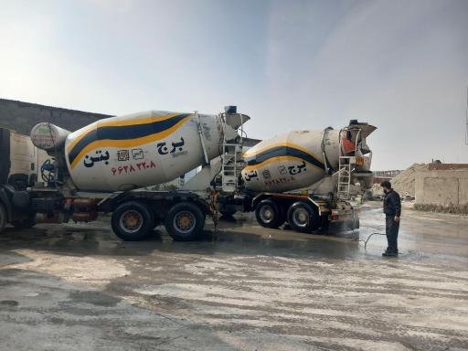 عکس کارخانه برج بتن 