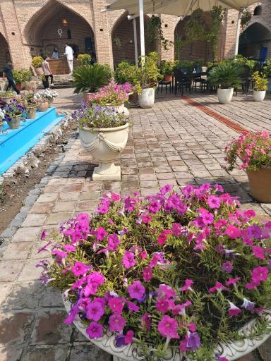 عکس مجتمع اقامتی پذیرایی کاروانسرای شاه عباسی