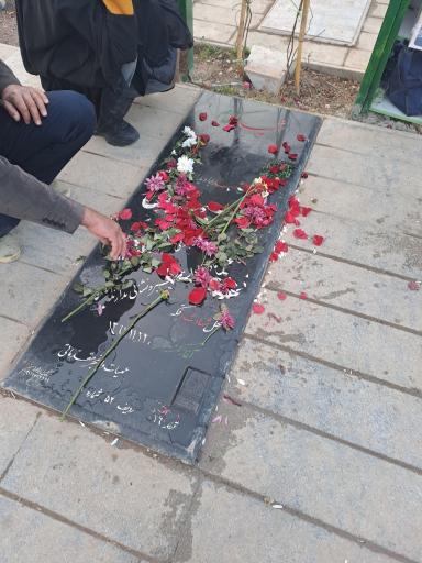 عکس مزار شهید ابراهیم هادی