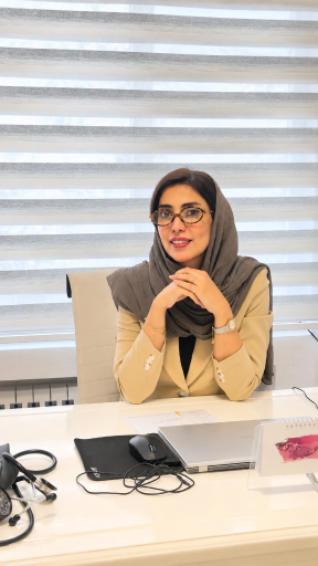 عکس دکتر فاطمه هدایی