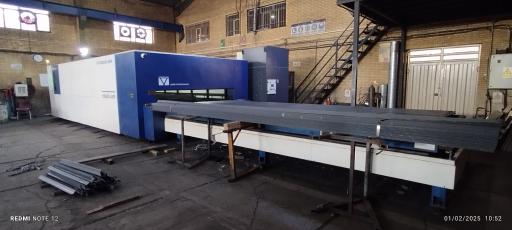 عکس برش لیزر فلزات کلین کات 