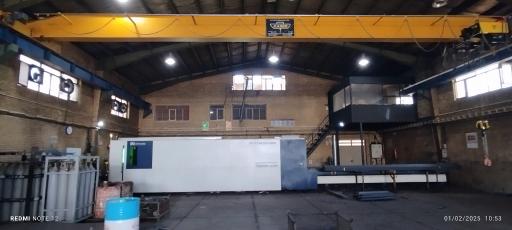 عکس برش لیزر فلزات کلین کات 