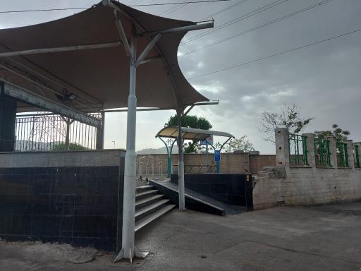 عکس ورودی مترو ایستگاه شهید کلاهدوز