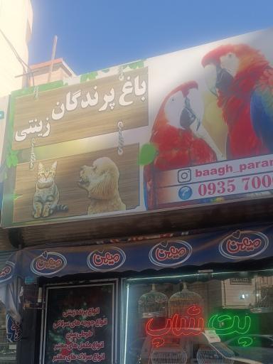 عکس باغ پرندگان زینتی