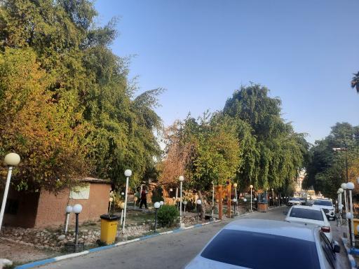 عکس باغ رستوران قصر سفید