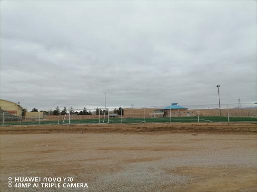 عکس زمین چمن مجموعه ورزشی تختی