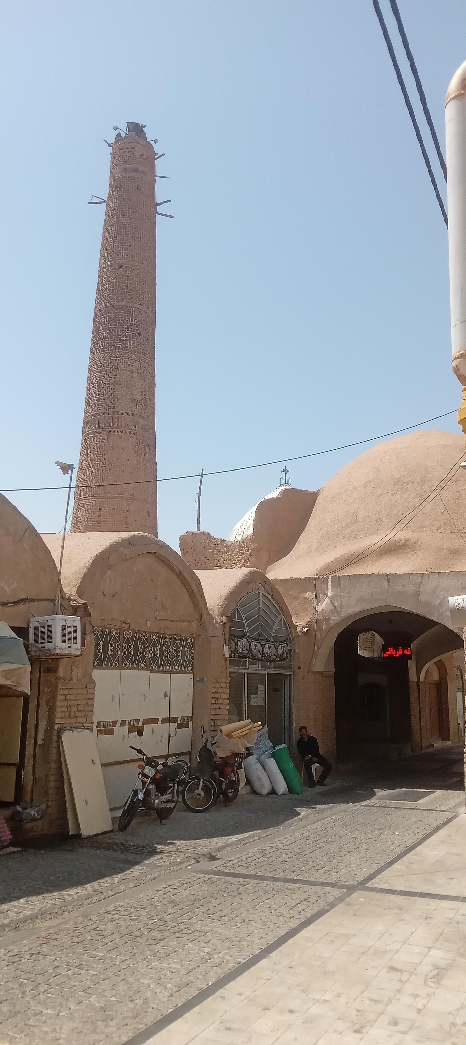 عکس مناره مسجد جامع