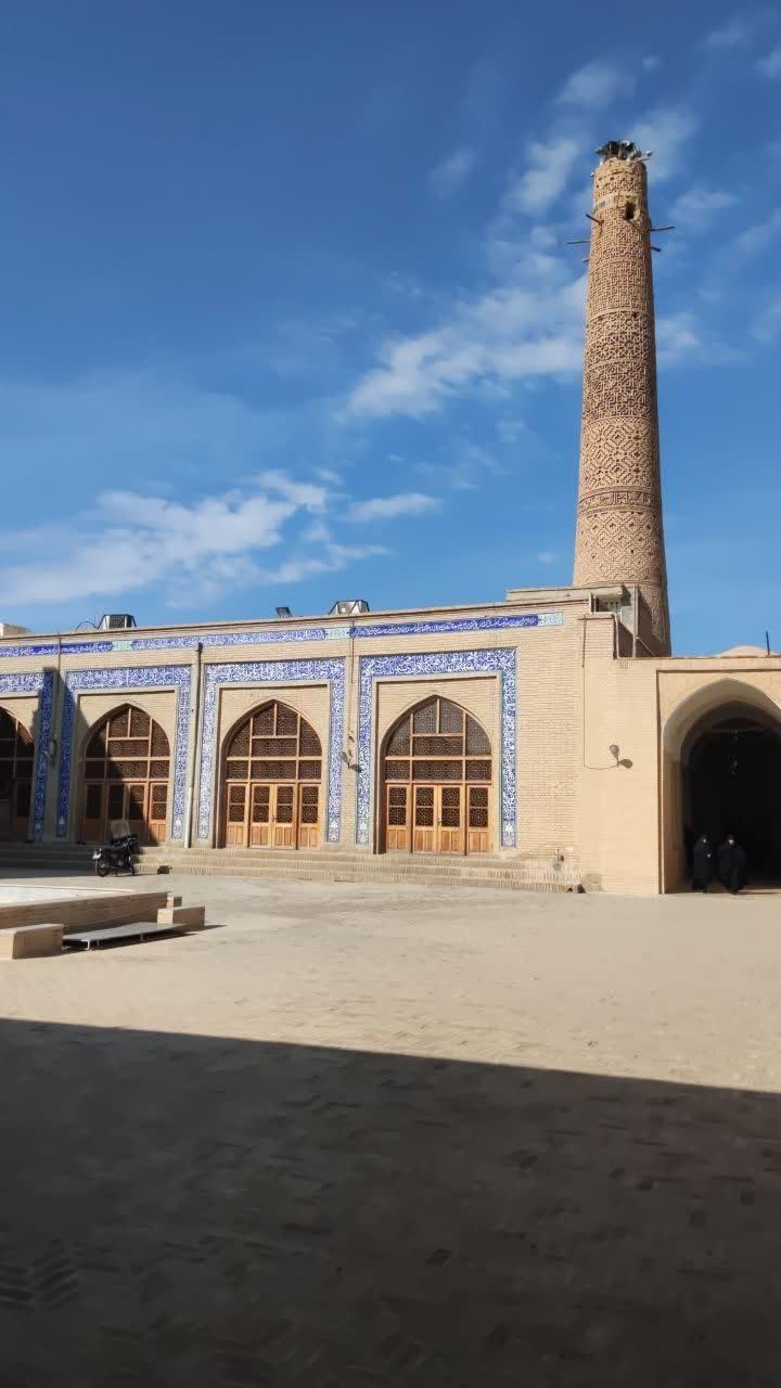 عکس مناره مسجد جامع