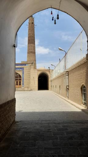 عکس مناره مسجد جامع