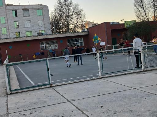 عکس زمین بازی گل کوچک فوتبال