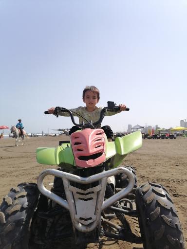 عکس محل سوار شدن موتور چهار چرخ 