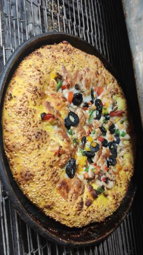 کیک پیتزا شعبه 2 