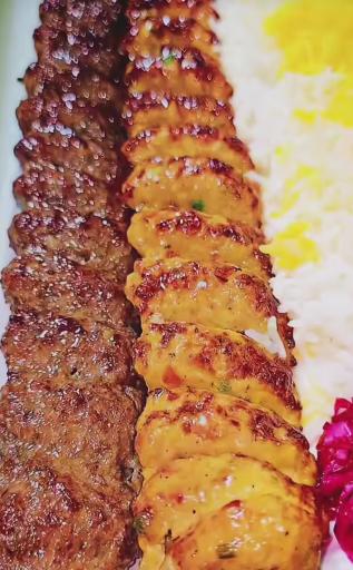 عکس چلو کبابی نقش جهان