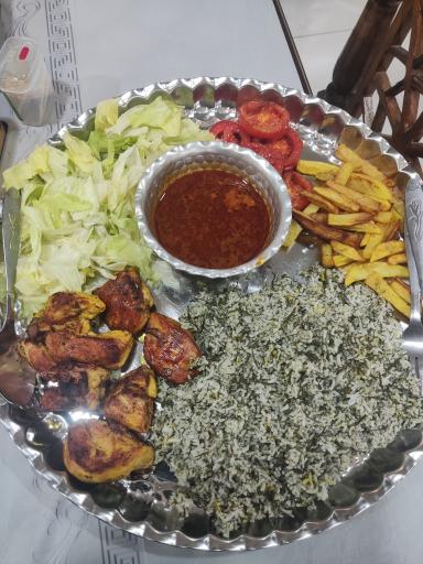 عکس چلو کبابی نقش جهان