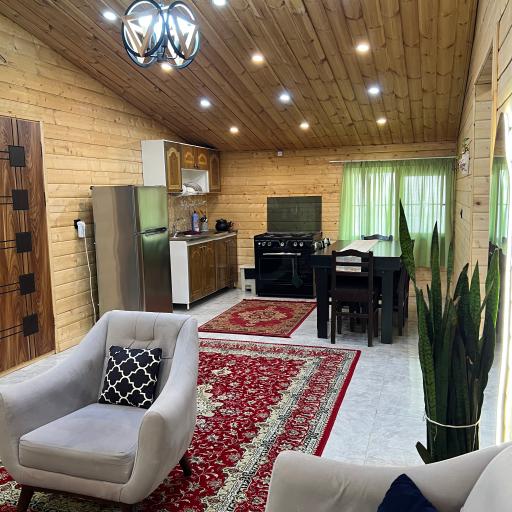 عکس ویلا چوبی گردو