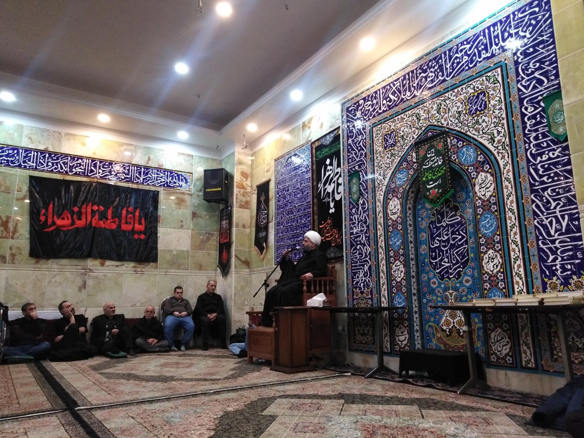 عکس حسینیه متوسلین به باب الحوائج حضرت علی اصغر(ع)