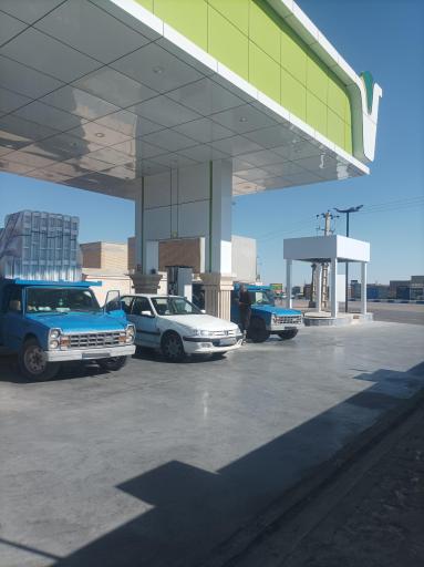 عکس پمپ گاز CNG کاج