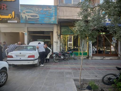 عکس تنظیم متور حسین الوندی 