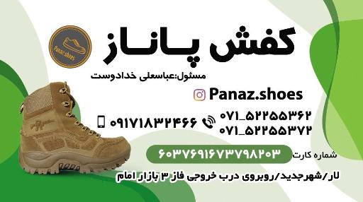 عکس کفش پاناز