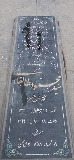 عکس مزار آیت الله سید محمود حسینی طالقانی