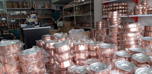 عکس ظروف مسی تک غدیری